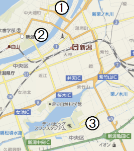 看板 地図